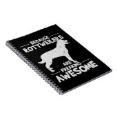 Carnet Copie T-shirt Rottweiler (Côté Droit)