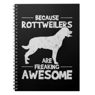 Carnet Copie T-shirt Rottweiler