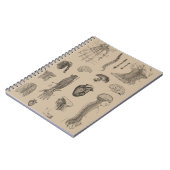 Carnet Copie vintage d'anatomie (Côté gauche)