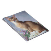 Carnet Copper Beauty – Abyssinian Cat Notebook (Côté Droit)