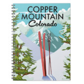 Carnet Copper Mountain Colorado Ski (Devant)
