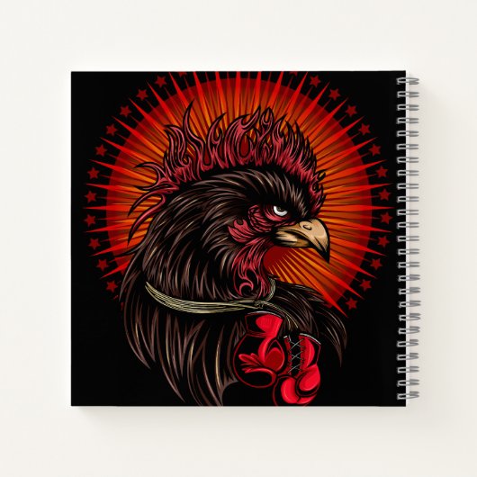 Carnet Coq de boîte (Dos)