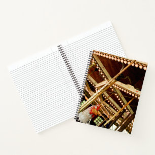 Carnet Coq de carrousel vintage