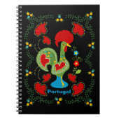 Carnet Coq de chance en vert (Devant)