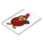 Carnet Coq de dessin (Côté gauche)