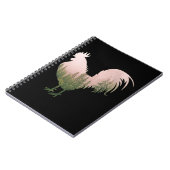 CARNET COQ DE LA NATURE STYLE FORET (Côté gauche)