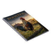 Carnet Coq Ferme Rurale ANIMALS (Côté Droit)