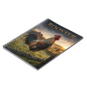 Carnet Coq Ferme Rurale ANIMALS (Côté gauche)