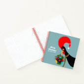Carnet Coq portugais et saint Bauble de Noël (Intérieur)
