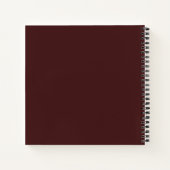 Carnet Coq traditionnel de Barcelos en blanc (Dos)