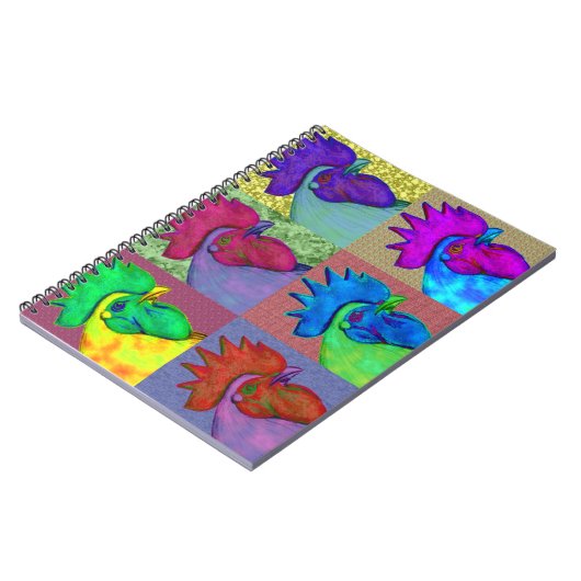 Carnet Coqs fous ! (Côté gauche)