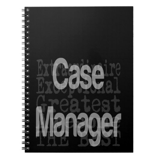 Carnet Coque Manager Extraordinaire (Devant)