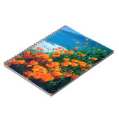 Carnet Coquelicots le long de la côte Pacifique près de B (Côté gauche)