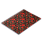 Carnet Coquelicots rouges (Côté gauche)