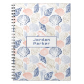 Carnet Coques de différentes formes (Devant)