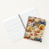 Carnet Coques de mer sur la plage (Intérieur)