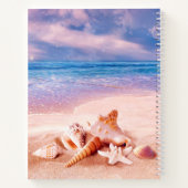 Carnet Coques de plage de Paradise Sea (Dos)