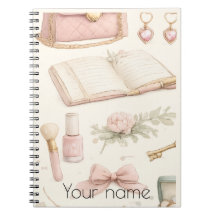 Coquette Aesthetic Pink Bow Makeup Personalized No