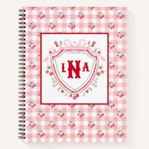 Carnet Coquette Cherry Monogam