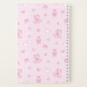 Carnet Coquette de ballet rose (Verso)