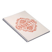 Carnet Coquette esthétique fille rose (Côté Droit)