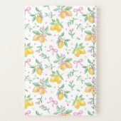 Carnet Coquette Lemon Blanc (Verso)