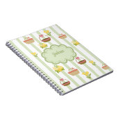 Carnet Coquette thème Florales & Paniers (Côté Droit)