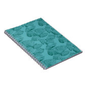 Carnet Coquillages à Aqua (Côté Droit)