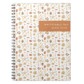 Carnet Coquillages aquarelles (Devant)