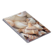 Carnet Coquillages d'été ensoleillés, Sea Shells Beach Lo (Côté Droit)