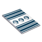 Carnet Coquillages et rayures (Côté Droit)