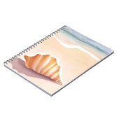 Carnet Coquille de Conque | Coquillage de Mer Côtière de (Côté gauche)