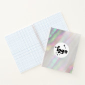 Carnet coquille fausse iridescente (Intérieur)