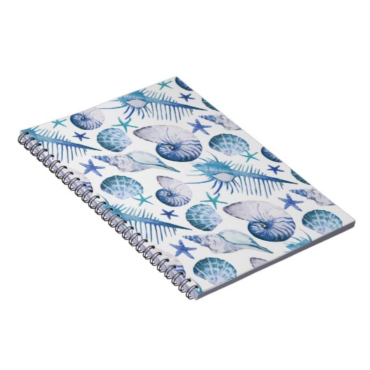 Carnet Coquilles d'aquarelle (Côté Droit)