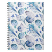 Carnet Coquilles d'aquarelle (Devant)