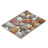 Carnet Coquilles de mer (Côté gauche)