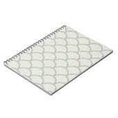 Carnet Coquilles Fleur Cosmique (Côté gauche)