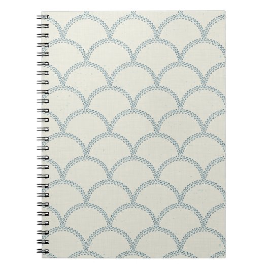 Carnet Coquilles Fleur Cosmique (Devant)