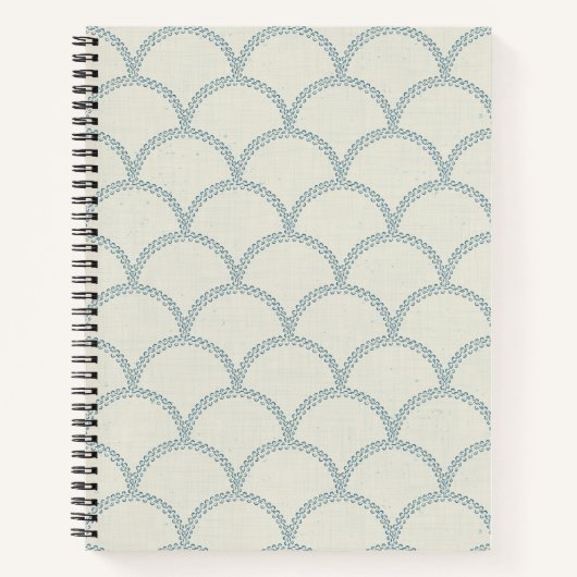 Carnet Coquilles Fleur Cosmique (Devant)