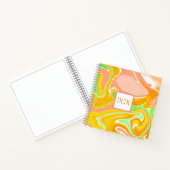 Carnet Corail, Orange, Citron vert (Intérieur)