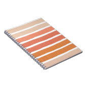 Carnet Corail Stripes Orange Stripes (Côté Droit)