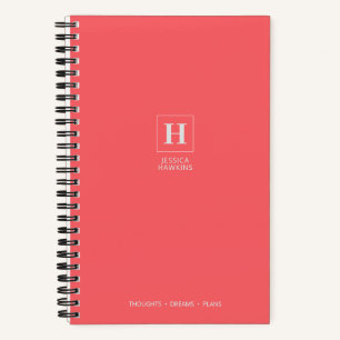 Carnet Coral Classic Monogram