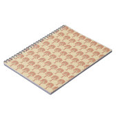 Carnet Coral épice Modes Palm (Côté gauche)