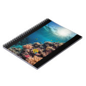 Carnet Coral Reef Underwater (Côté gauche)