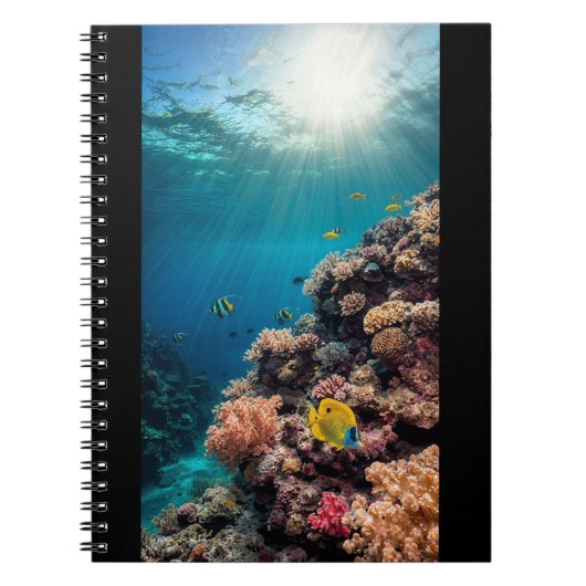 Carnet Coral Reef Underwater (Devant)