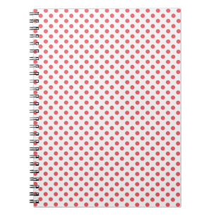 Carnet Coral rose Pois par Shirley Taylor
