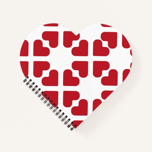 Carnet corazones de amor (Devant)