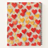 Carnet Corazones en Fuego (Dos)