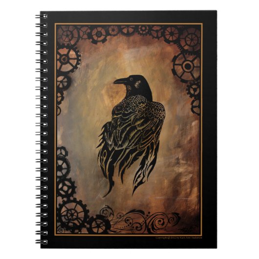 Carnet Corbeau (Devant)