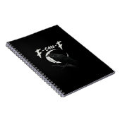 Carnet Corbeau Drôle Essentiel Créatif Décontracté (Côté Droit)